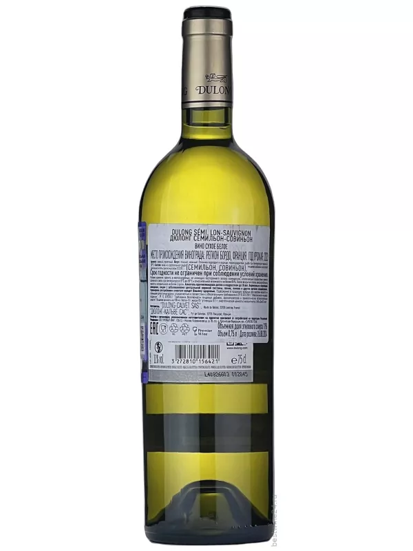 Dulong, Bordeaux AOP Semillon-Sauvignon