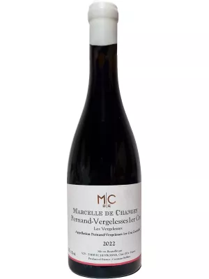 Вино Marcelle de Changey, Pernand-Vergelesses Premier Cru Les Vergelesses 2022, 0.75 л