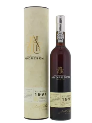 Портвейн Andresen, Colheita Port, in tube 1991 0.5 л