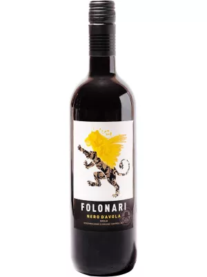 Вино Folonari, Nero d'Avola, Sicilia DOC 2023, 0.75 л