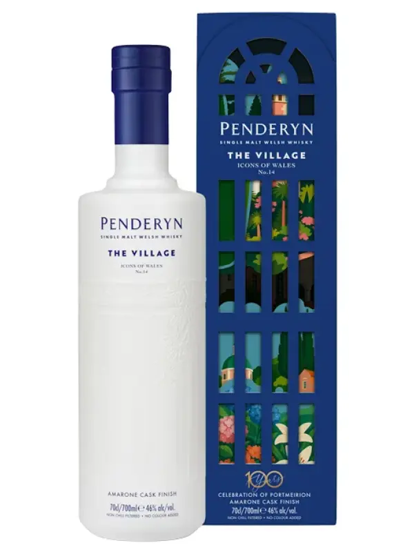 Penderyn The Village (46%), gift box