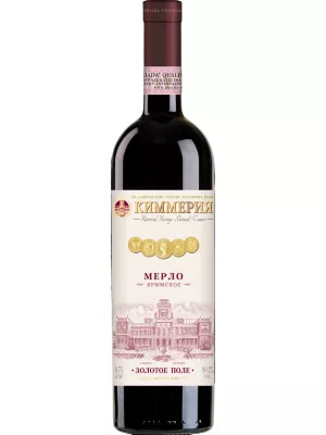 Вино Киммерия Мерло Крымское 0.75 л