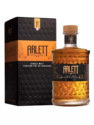 Виски Arlett Single Malt Finition Fut de Kentucky, gift box 0.7 л