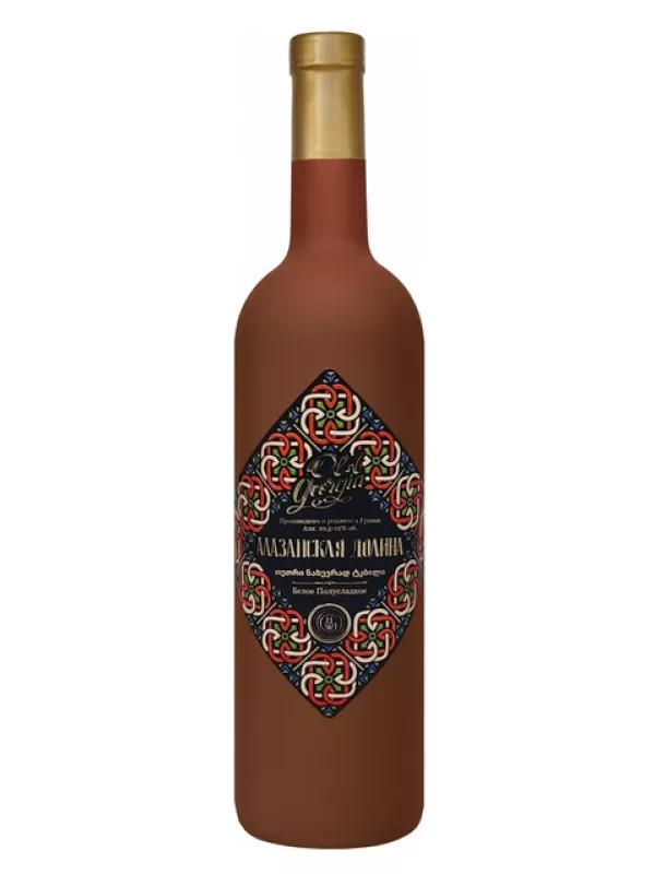 Georgian Wine House, Old Georgia Alazani Valley White, rhombus label