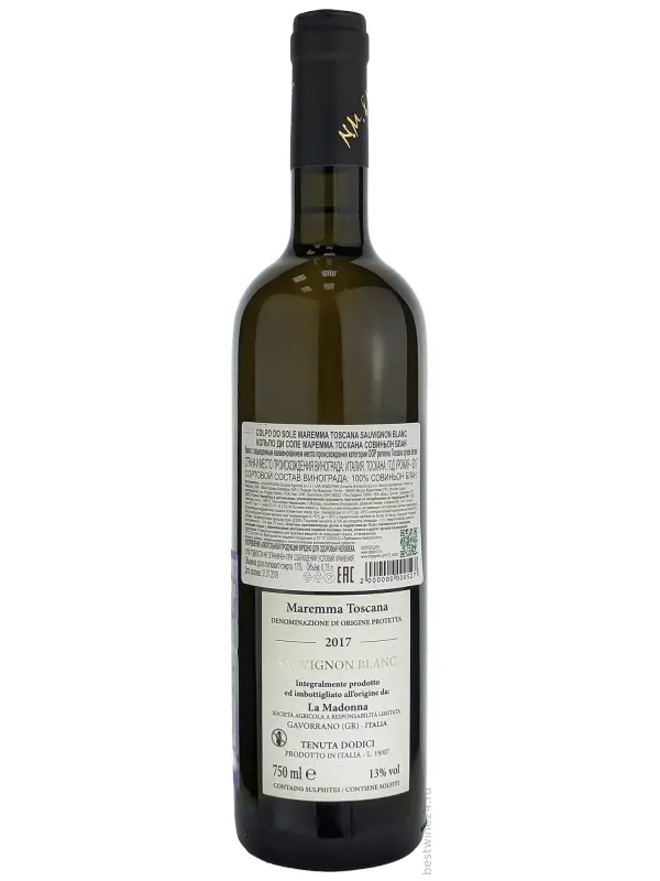 Tenuta Dodici, Colpo di Sole, Maremma Toscana DOC