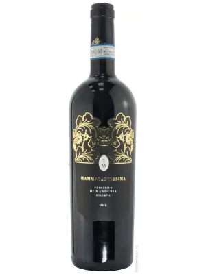 Вино Montemajor, Mammasantissima Riserva, Primitivo di Manduria DOC 2020, 0.75 л