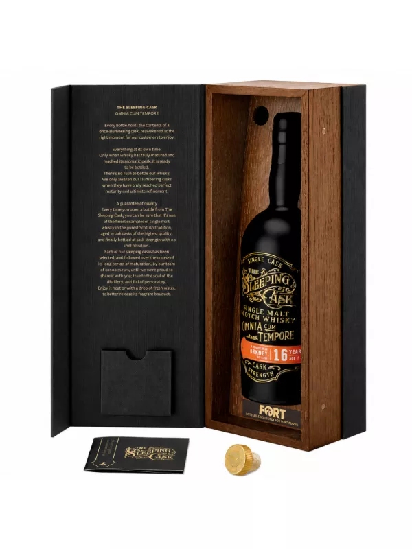 The Sleeping Cask Orkney 16 Years Old, gift box