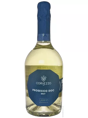 Просекко Corvezzo, Prosecco DOC Brut 2024 0.75 л