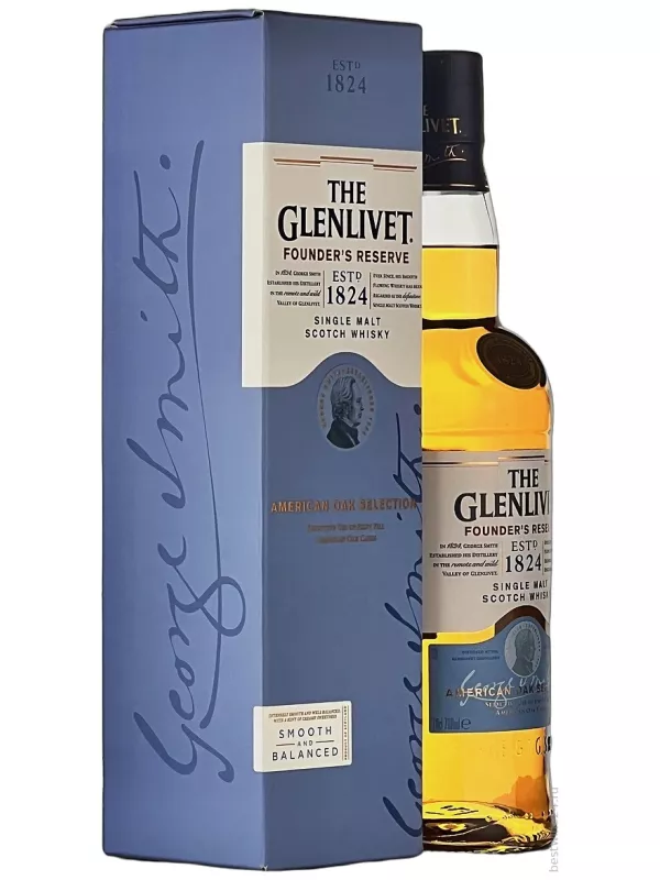 The Glenlivet Founder's Reserve, gift box