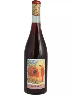 Вино Kamara Pure, Keramos Amphora Red, Thessaloniki PGI 2020, 0.75 л