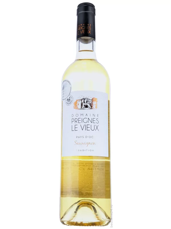 Domaine Preignes le Vieux, Sauvignon Tradition, Pays d'Oc IGP