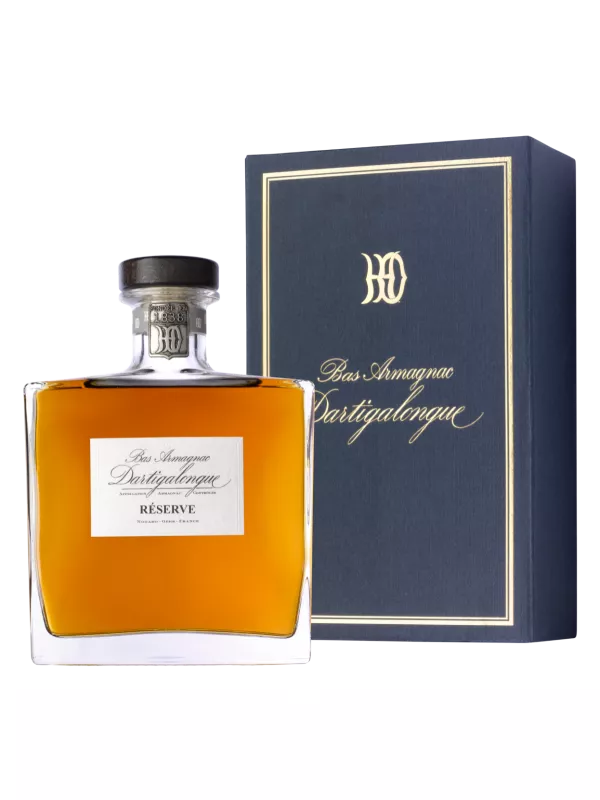 Dartigalongue Bas Armagnac Reserve, decanter & gift box