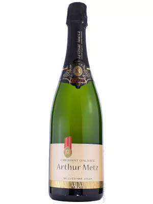 Arthur Metz, Cremant d'Alsace AOP Brut Millesime 0.75 л 2023