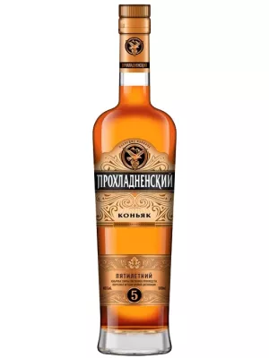 Коньяк Прохладненский 5-летний 0.5 л