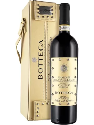 Вино Bottega, Il Vino Pret-A-Porter Amarone della Valpolicella Classico DOCG Riserva, leather box 2017, 0.75 л