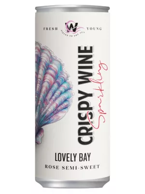 Вино Crispy Wine Lovely Bay, in can 0.25 л