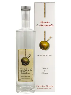 Кальвадос La Blanche de Christian Drouin, gift box 0.7 л