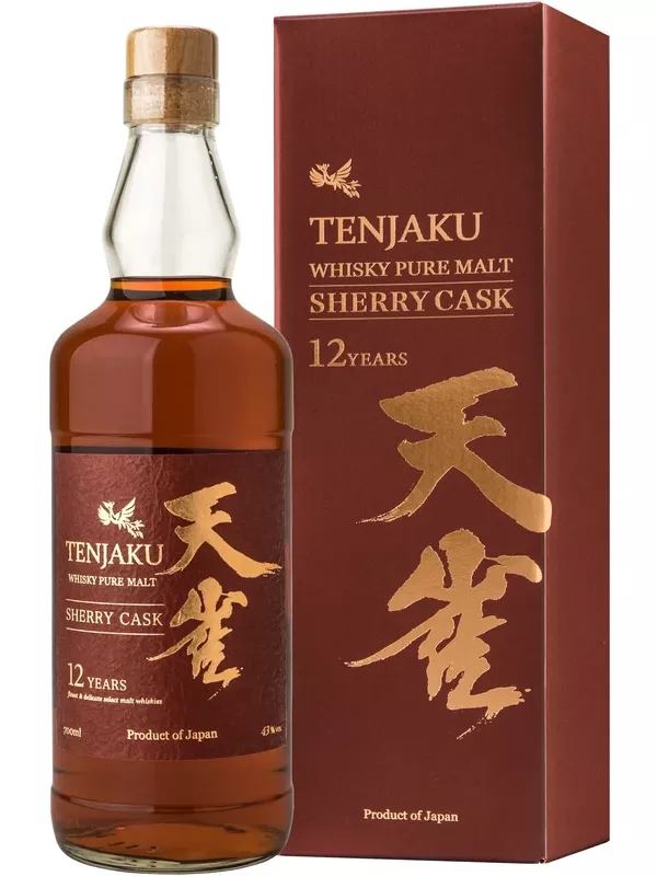 Tenjaku Pure Malt Sherry Cask 12 Years Old, gift box