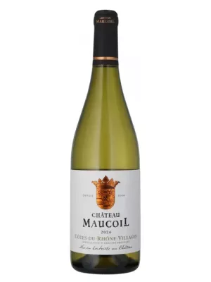 Вино Chateau Maucoil, Cotes du Rhone Villages AOC Blanc 2024, 0.75 л