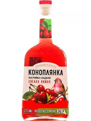 Настойка Коноплянка Спелая Вишня, настойка сладкая 0.5 л