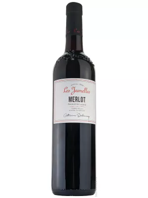 Вино Les Jamelles, Merlot, Pays d'Oc IGP 2023, 0.75 л