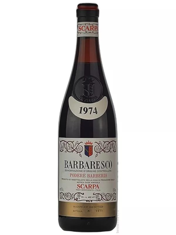 Scarpa, Barbaresco Podere Barberis DOCG