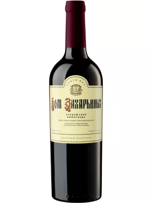 Вино Дом Захарьиных Красное 2020, 0.75 л