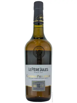 Кальвадос Le Pere Jules 10 Years Old, AOC Calvados Pays d'Auge, gift box 0.7 л