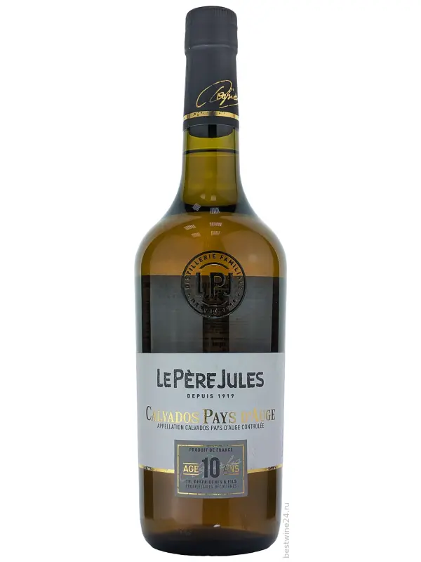 Le Pere Jules 10 Years Old, AOC Calvados Pays d'Auge, gift box