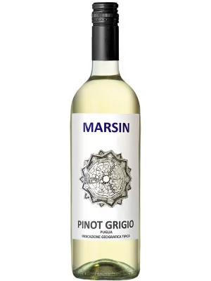Вино Marsin Pinot Grigio, Puglia IGT 2024, 0.75 л