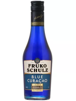 Ликер Fruko Schulz Blue Curacao (Russia) 0.35 л