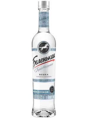 Водка Беленькая Кристальная 0.5 л