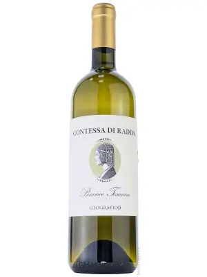 Вино Geografico, Contessa di Radda Bianco, Toscana IGT 2021, 0.75 л