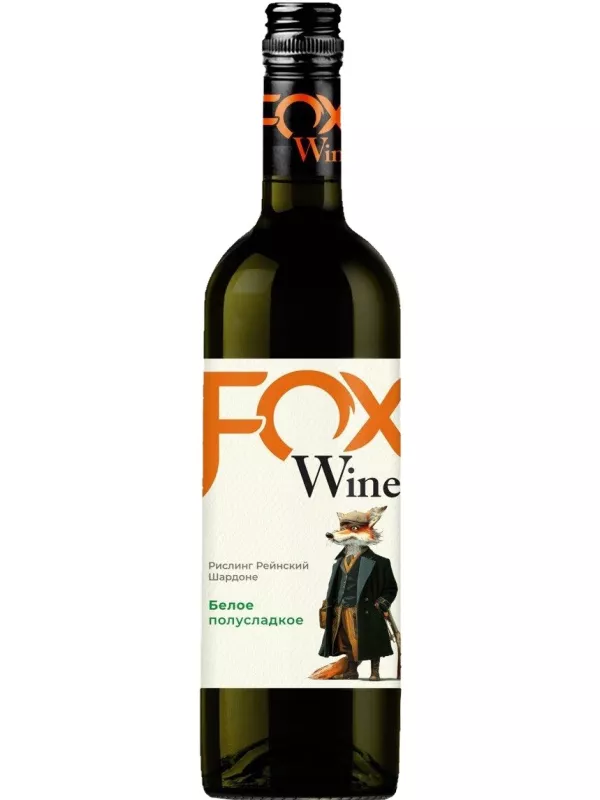 Fox Wine White Semi-Sweet