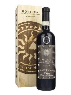 Вино Bottega, Il Vino Pret-A-Porter Brunello di Montalcino DOCG Riserva, wooden box 2017, 0.75 л