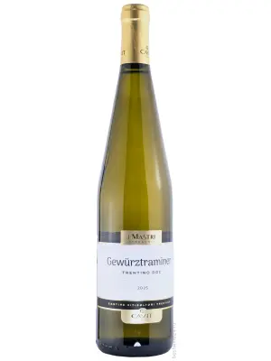 Вино Mastri Vernacoli Gewurztraminer, Trentino DOC 2024, 0.75 л