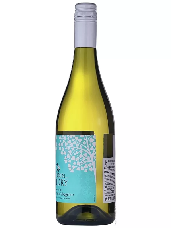 Jardin Pleury Chardonnay-Viognier, Pays d'Oc IGP