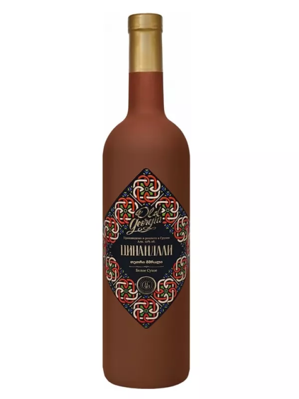 Georgian Wine House, Old Georgia Tsinandali, rhombus label