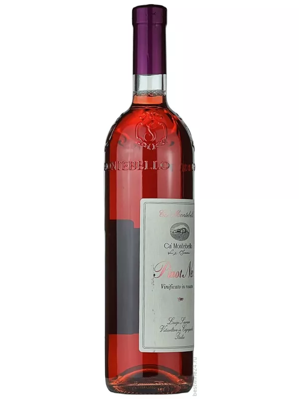 Ca' Montebello, Pinot Nero Rosato, Provincia di Pavia IGT