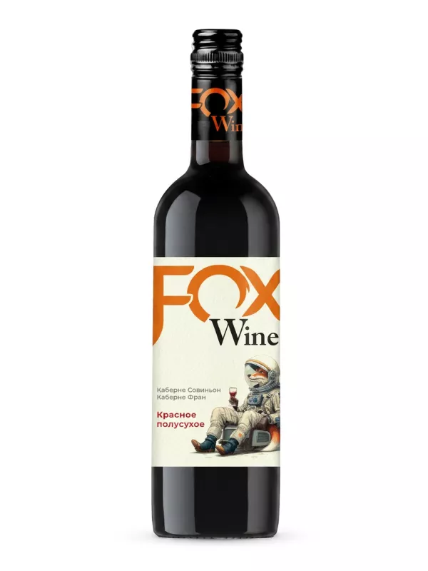 Fox Wine Red Semi-Dry