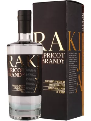 Ракия Distillery President, Kajsievacha, gift box 0.7 л