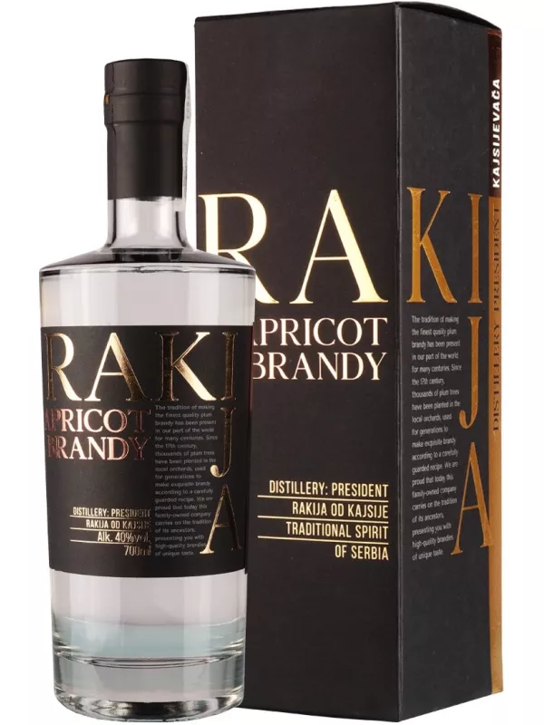 Distillery President, Kajsievacha, gift box