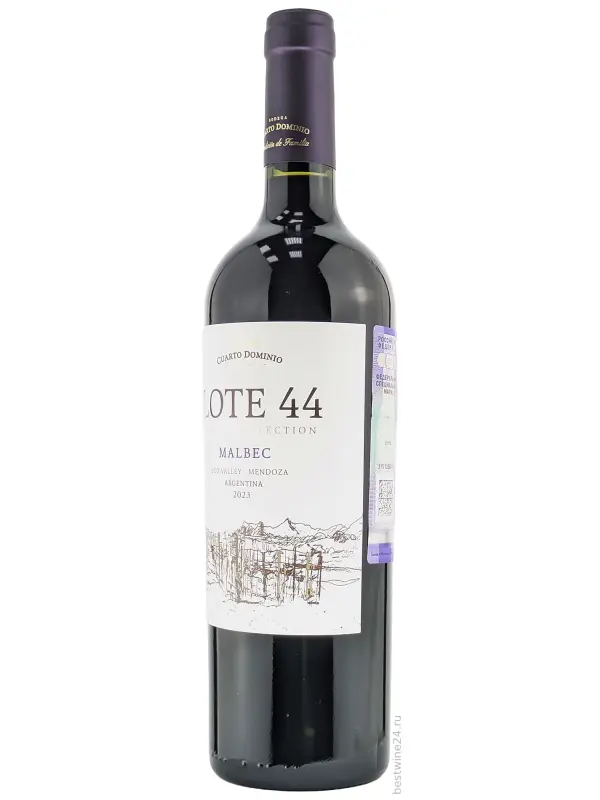 Cuarto Dominio, Lote 44 Malbec