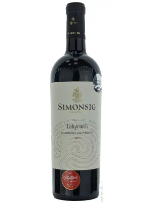 Вино Simonsig, Labyrinth Cabernet Sauvignon 2022, 0.75 л