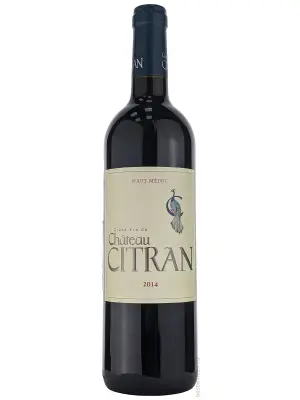 Вино Chateau Citran, Haut-Medoc AOC Cru Bourgeois 2014, 0.75 л