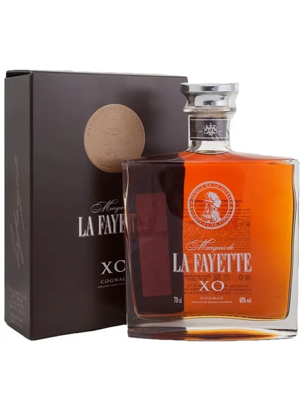 Henri Mounier, Marquis de La Fayette XO, Cognac AOC, in decanter & gift box