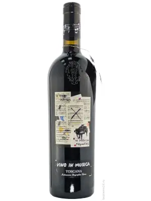 Вино Valiano, Vino In Musica, Toscana IGT 0.75 л