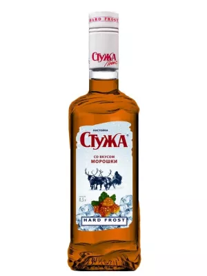 Настойка Стужа Морошка, настойка полусладкая 0.5 л
