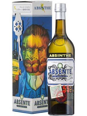 Абсент Absente 55, gift box with spoon 0.7 л
