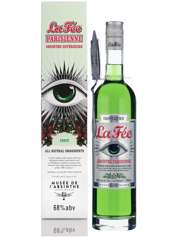 La Fee Absinthe Parisienne, gift box with absinthe spoon